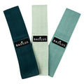 Basilus Resistance Bands 3 Pack Light Medium Heavy Home Gym